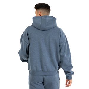 Sweat-shirt à capuche pour homme oversize personnalisable de meilleure qualité pour l'hiver pour impression bouffante 3D en relief 100% coton à capuche - Product Image 6