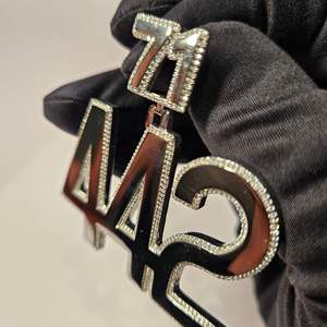 925 plata esterlina IGI certificado VVS diamante colgante para hombres Iced VVS Moissanite diamante fino colgantes y dijes estilo Hip Hop - Product Image 5