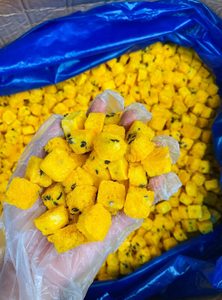 Cubos de Maracuyá Liofilizados, Exportación de Fábrica de Vietnam, Venta al Por Mayor a Granel con Etiqueta Personalizada, Marca Privada, Suministro OEM - Product Image 2