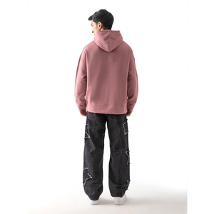 Sweat-shirt unisexe surdimensionné de qualité supérieure, en molleton épais, pull d'hiver, streetwear, logo personnalisé, OEM ODM, vente en gros de sweats-shirts - Product Image 2