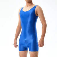Sexy rayonne Fitness lutte Singlet hommes gilet body combinaison pour vêtements actifs et sport intimes sous-vêtements vêtements de nuit