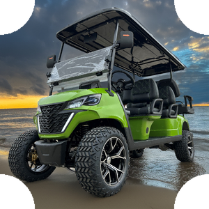 Carrito de golf eléctrico personalizable de 4 plazas, carrito de golf inteligente de 72V con flexibilidad para 4 pasajeros - Product Image 6