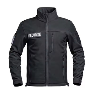 Chaqueta de Seguridad Personalizada de Color Negro Sólido con Chaqueta de Seguridad Laboral a Precio Accesible OEM - Product Image 6