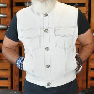 เสื้อแจ็คเก็ตหนังสำหรับขี่มอเตอร์ไซค์ขายดี รุ่นคลาสสิกสำหรับผู้ชาย คุณภาพดีเยี่ยม - Product Image 2