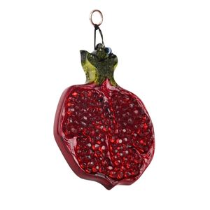 Adornos Navideños de Poliéster en Forma de Granada para Árbol de Navidad - Product Image 1