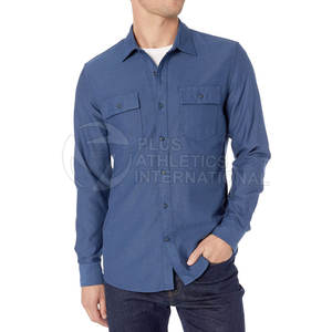 Chemises habillées à manches longues, nouveau design, matière douce, séchage rapide, respirantes, pour hommes, fabriquées au Pakistan - Product Image 2