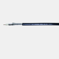 Kabel Koaksial SREXACT 3G HD-SDI Twisted Pair Konektor XLR Selubung PVC Pelindung Aluminium Foil+Braid 75 Ohm Diameter Luar 7.0mm