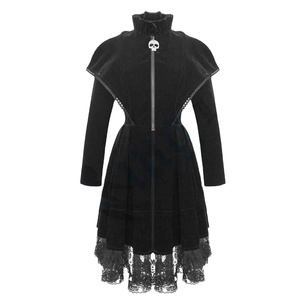 Nuevo Abrigo Gótico de Moda para Mujer, Abrigos Largos de Piel de Chinchilla con Forro de Lana, Estilo Casual, Talla Grande, Vestido Moderno - Product Image 6