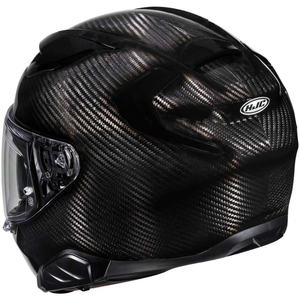 Casco de Motocicleta Integral de Fibra de Carbono HJC F71, Estilo Retro, Cierre de Liberación Rápida, Certificado DOT, Visera Moderna Incluida - Product Image 3