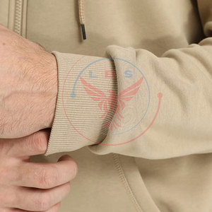 ผลิตในประเทศปากีสถาน ขั้นต่ำในการสั่งซื้อน้อย เสื้อฮู้ดดี้ลำลองสำหรับฤดูหนาว มีกระเป๋าข้าง ผลิตจากผ้าฝ้ายผสมคุณภาพสูง - Product Image 6