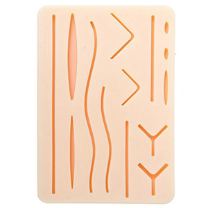 2023 Customized Medical Suture Training Kit Hot Sale High Quality Reusable Silicone Training Pad Students <b>Skin</b> <b>Care</b> - Product Image 2