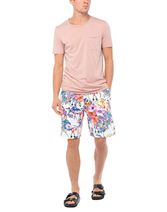 Custom 2025 Summer Basketball Shorts Double <b>Layer</b> 100% Nylon Polyester Casual Sublimated Swim Shorts Logo Flower Solid - Product Image 1