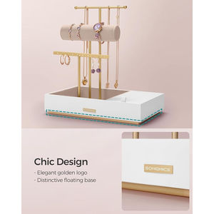 Présentoir à bijoux en métal plaqué or avec nouveau design pour accessoires d'affichage de qualité supérieure à bas prix - Product Image 6