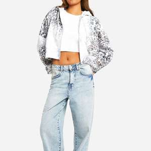 Women Hoodies Crop Top for Girls Autumn <b>Thin</b> Hooded Cropped Pullover Women's Solid Color Crop Top Wholesale <b>Hoodie</b> - Product Image 6