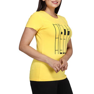 Camisetas de mujer de último diseño, camisetas de moda para 2025, camisetas de mujer de Color sólido para adultos - Product Image 4