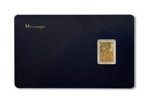 Carte de visite de luxe moderne en forme de lingot avec placage or pur, artisanat noir personnalisé, certifiée par la Monnaie japonaise, sur commande - Product Image 4