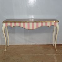 Meuble de style européen, table de hall antique, table console de style français, table de couloir en bois pour salon, maison et hôtel