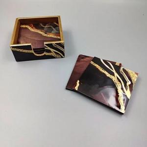 Posavasos de Madera MDF Modernos, Ecológicos, Hechos a Mano, con Diseño Personalizado y Estampado Esmaltado - Product Image 4