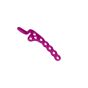 Placa de bloqueo de gancho de clavícula de acero inoxidable y titanio Placa de hueso de trauma manual Certificado CE Garantía de más de 5 años - Product Image 3