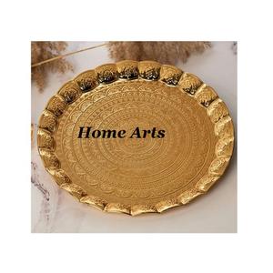 Juego de 2 bandejas de madera y cuero para servir dátiles y chocolates de diferentes tamaños al precio más bajo - Product Image 2