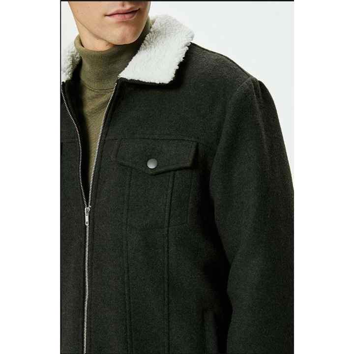 Men's Clothing Jacket 4WAM20091HW Khaki