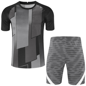 Venta al por mayor 100% poliéster transpirable malla pura ropa de fútbol conjuntos de entrenamiento de fútbol Francia EE. UU. camisetas de fútbol uniformes de fútbol en blanco - Product Image 5