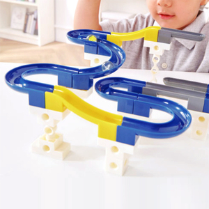 Educational Plastic <b>Marble</b> <b>Run</b> Toy with STEAM Building Set - Product Image 3