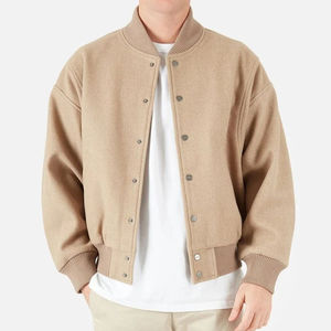 Personalizado Tallas grandes Moda Hombres Bomber Varsity Chaquetas Casual Impermeable Ligero Chaqueta cortavientos para los hombres - Product Image 6