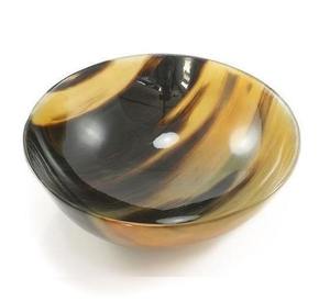 Cuenco para Servir de Cuerno de Búfalo Artesanal, Vajilla Premium Hecha a Mano - Product Image 1