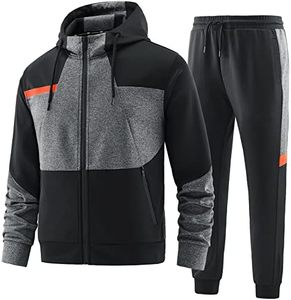 Ensemble de survêtement personnalisé en molleton de coton à séchage rapide, haute qualité, pour homme et unisexe, décontracté, à manches longues, pour le sport et le jogging - Product Image 3