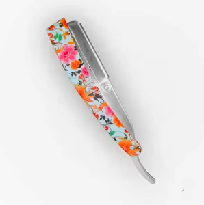 Maquinilla de afeitar profesional desechable para peluquero con logotipo personalizado, hoja de acero inoxidable reemplazable recubierta de papel para depilación - Product Image 2