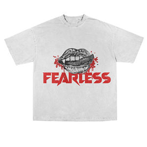 T-shirt surdimensionné 100 % coton pour homme, impression graphique personnalisée, streetwear unisexe, hip-hop, écologique, délavé à l'acide, vintage - Product Image 4