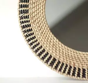 Antique Design <b>Mosaic</b> Wall <b>Mirror</b> Round Shape Wall Decor <b>Mirror</b> Hot Sale Wall <b>Mirror</b> Hallway Bed Room & Hotel - Product Image 5