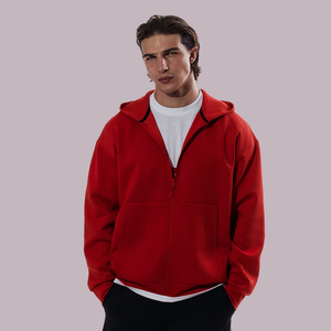 2025 New Wholesale Custom High Weight Cotton <b>Full</b> <b>Zip</b> Drawstring <b>Hoodie</b> for Men OEM Zipper Plain <b>Zip</b> <b>Hoodie</b> Blank Digital Winter - Product Image 4