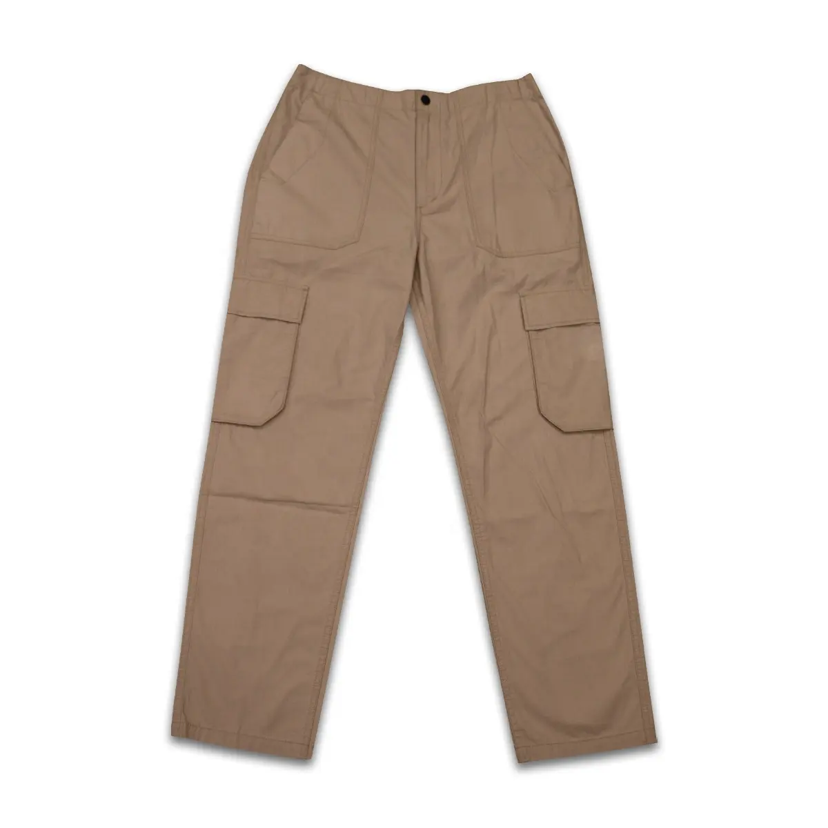Хит продаж, дешевые модные мужские брюки-карго из 100% хлопка с застежкой-молнией, с карманами для мужчин