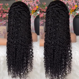 Raw Vietnamese Raw Burmese Curly Wig Vendor Lace Front Wigs Human Hair Wholesale Glueless HD Lace Frontal Wigs Human Hair - Product Image 1