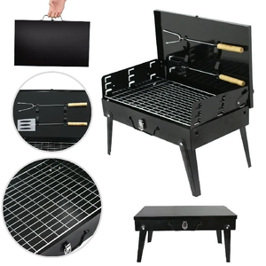 GRILL PLIANT PORTABLE DE TOURISME + Accessoires - Product Image 4