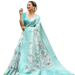 Excelente calidad de cuerpo completo y Zari Work Pure Silk Handloom Saree Popular Saree Listo para usar Saree - Product Image 1