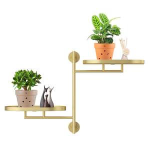 Jardinière murale en fer de luxe pour la décoration intérieure design, améliorant l'intérieur avec une jardinière en métal artistique - Product Image 4