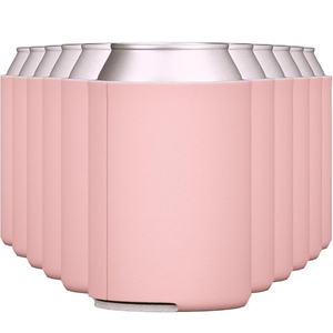 Enfriador de Latas de Neopreno Personalizado con Logotipo, Reciclable y Lavable, para Latas de Cerveza de 12oz y 16oz, Color Azul Sólido, Porta Latas, para Golf y Deportes - Product Image 4