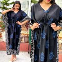 Caftan imprimé en coton teint et cravate sur mesure fabriqué à partir de tissus 100% coton idéal pour les magasins de vêtements pour la revente