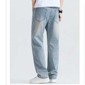 Pantalones vaqueros para hombre con estampado de logotipo de marca personalizado, ropa informal, precio al por mayor, pantalones vaqueros para hombre, pantalones vaqueros para venta en línea - Product Image 4