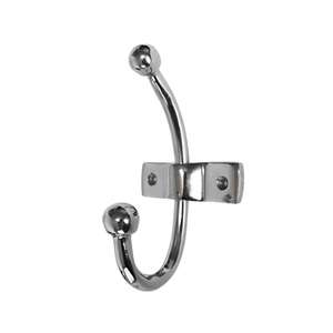 <b>Wall</b> Mount Hooks And <b>Rails</b> Hardware Items Bathroom Door <b>Mounted</b> <b>Clothes</b> Towel Hanging Metal Hook Decorative <b>Rails</b> With 2 Holder - Product Image 2