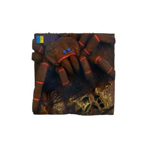 แผ่นรองพื้นสำหรับเลี้ยงกิ้งก่า ขนาด 29x19x9 ซม. ลายหินเหมือนจริง น้ำหนักเบา กันน้ำ ทนทาน ทำจากโฟม EPS 3 มิติ - Product Image 2