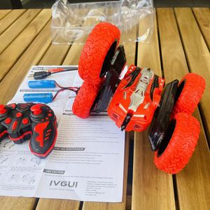 Doppia faccia veloce Off-Road acrobazia RC auto giocattolo telecomando LED luce macchinina con gesto di rilevamento e controllo RC modello di auto - Product Image 4