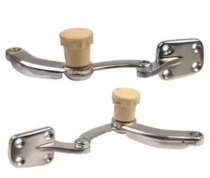 Pestillo Cromado para Ventanilla Abatible de Escarabajo Tipo 1 Compatible con VW Escarabajo Tipo 1 1950-1964 - Product Image 1