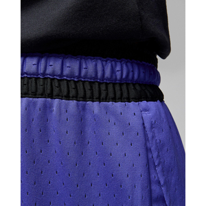 Pantalones Cortos Deportivos de Verano Transpirables de Malla Morada Personalizados, de Secado Rápido, Ligeros, con Ribete a Rayas y Cintura Elástica para Hombres Activos - Product Image 6