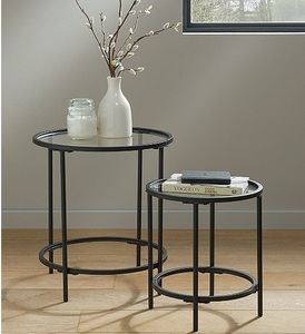 โต๊ะเหล็กโต๊ะข้างดีไซน์สวยงามโต๊ะกลางห้องหรูหราขนาดพิเศษ - Product Image 3