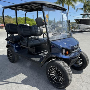 E-Z-GOs Liberty LSV ELiTE 2024 d'occasion, véhicule électrique homologué pour la route, 4 places, avec éclairage LED et écran numérique au lithium. - Product Image 1