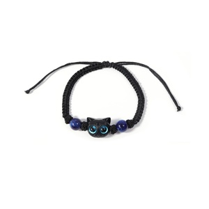 <span class=keywords><strong>สร้อย</strong></span><span class=keywords><strong>ข้อ</strong></span><span class=keywords><strong>มือ</strong></span>แมวน่ารักแบบปรับได้สำหรับเด็ก ทำจากไม้เทียมถักประดับคริสตัล เครื่องประดับแฟชั่น ของขวัญ ของชำร่วยงานปาร์ตี้ เครื่องประดับแต่งตัว - Product Image 4